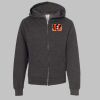Youth Midweight Hooded Full-Zip Sweatshirt Thumbnail