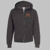 Youth Midweight Hooded Full-Zip Sweatshirt Thumbnail