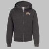 Youth Midweight Hooded Full-Zip Sweatshirt Thumbnail